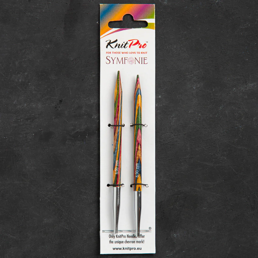 KnitPro Symfonie 6mm Wooden Interchangable Circular Needles - 20407