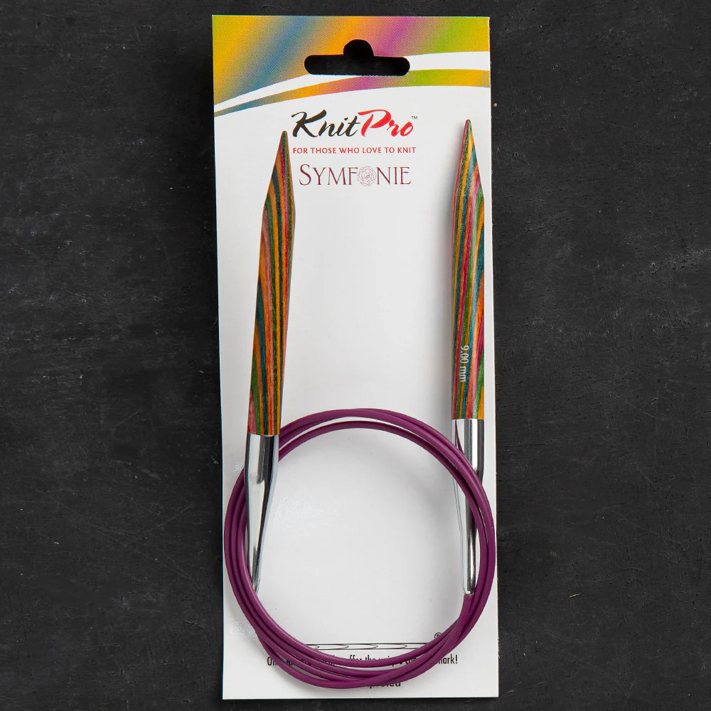 KnitPro Symfonie 9mm 100cm Fixed Circular Needle - 21360