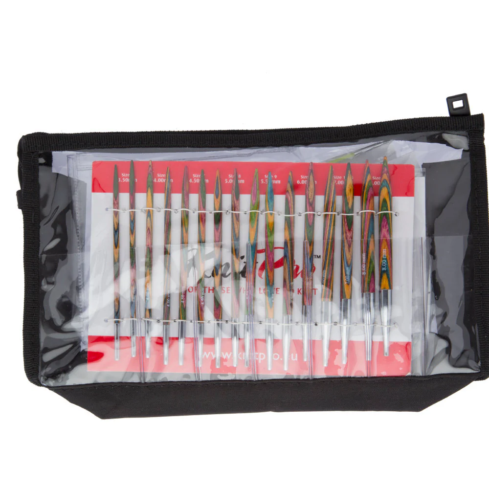 KnitPro Symfonie Interchangeable Knitting Needle Set, Deluxe - 20613 - Image 2