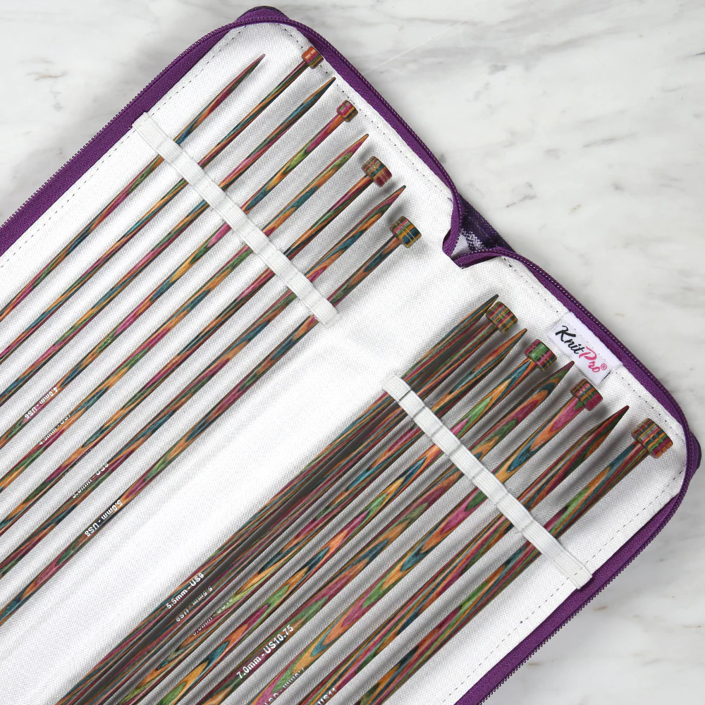 Knitpro Symfonie Wooden Knitting Needle Set (35cm)- 20667 - Image 4