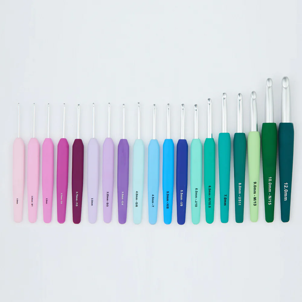 KnitPro Waves 3,75 mm Soft Handle Wool Crochet Hook - 30938 - Image 3