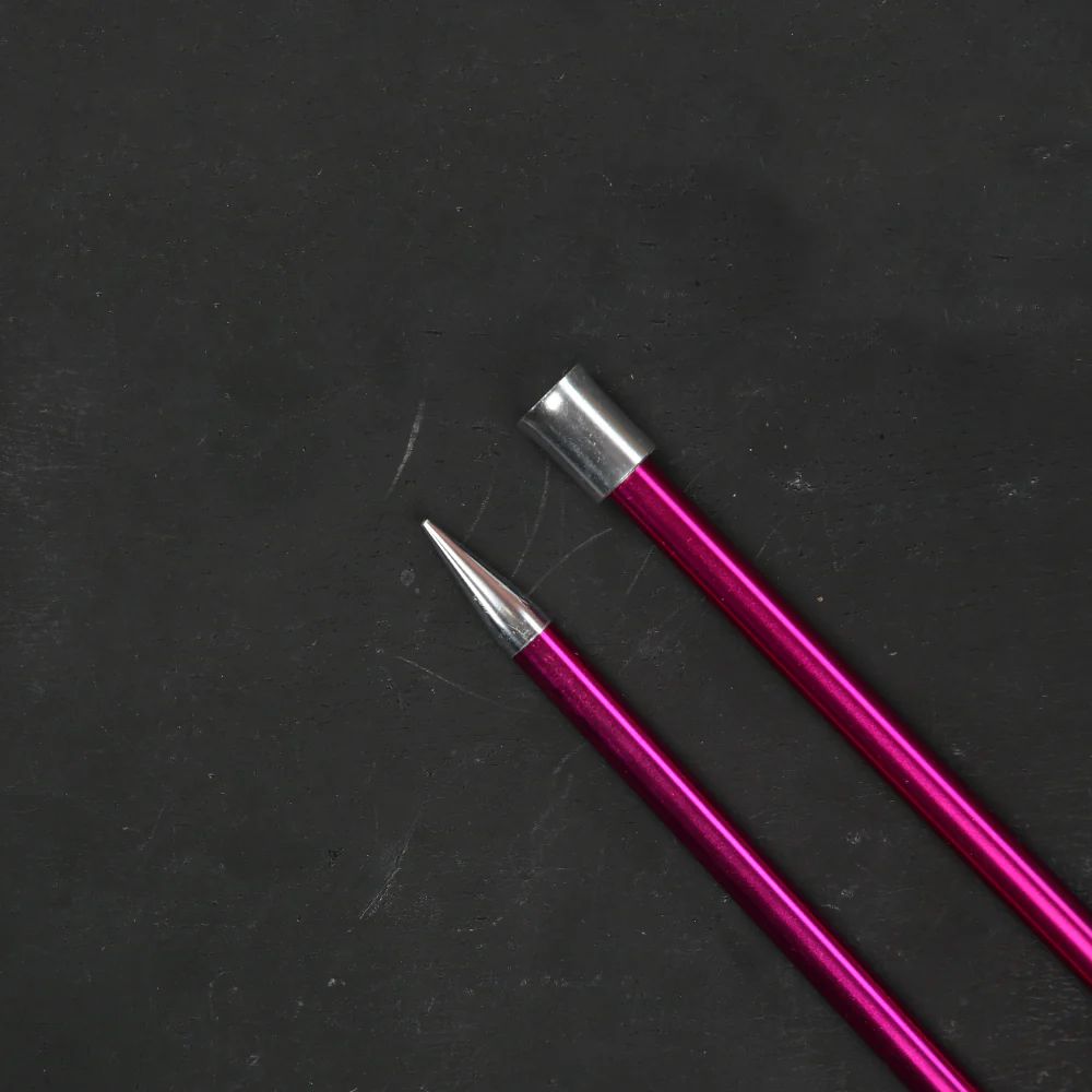 KnitPro Zing 10 mm 35 cm Metal Knitting Needles, - 47308 - Image 3