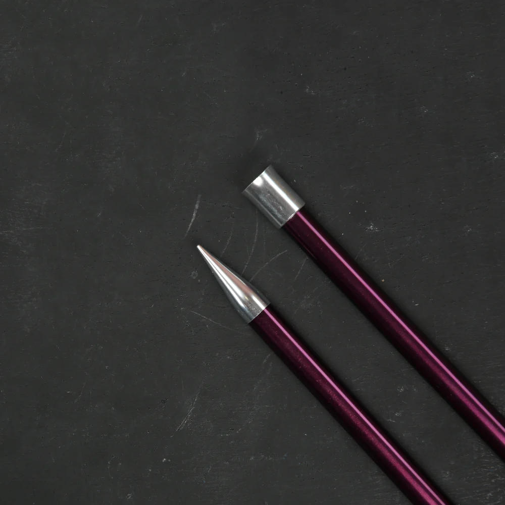 KnitPro Zing 12 mm 35 cm Metal Knitting Needles, - 47309 - Image 3