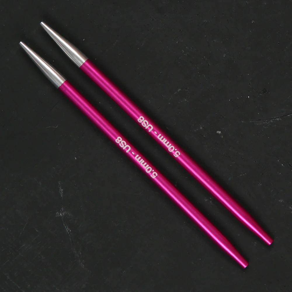 Knitpro Zing 5 mm İnterchangeable Needle Pink - 47505 - Image 2