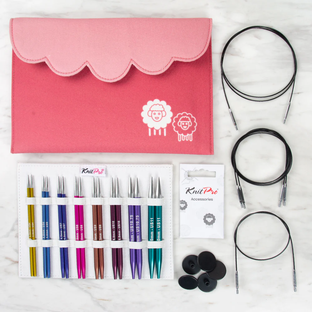 Knitpro Zing Deluxe Needle Set with Interchangeable Line - 47424 - Image 4