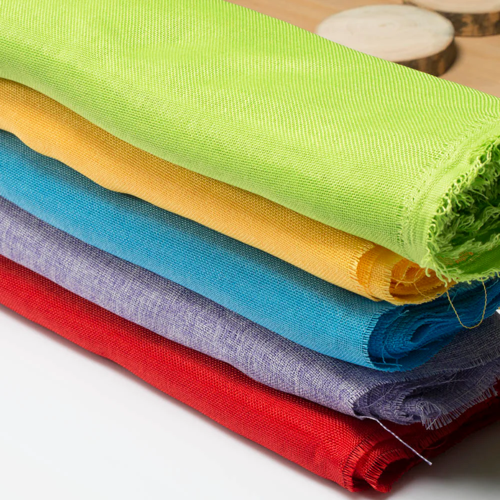 La Mia 100 cm x 1 m Jute Fabric, Turquoise - J42 - Image 4