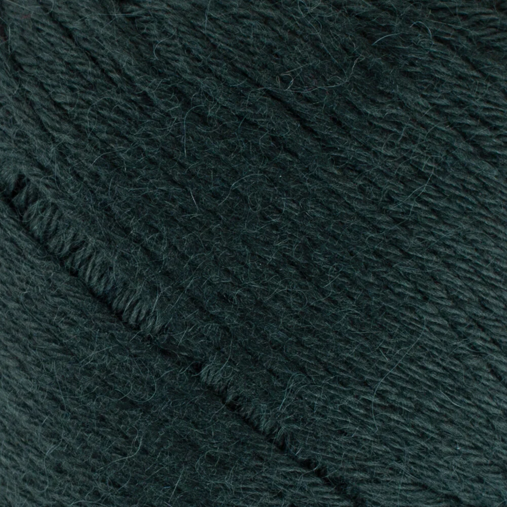 La Mia Angora 50gr Hand Knitting Yarn, Dark Green - L131 - Image 2