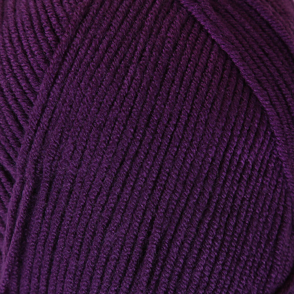 La Mia Baby Boom Knitting Yarn, Aubergine - 60 - Image 2