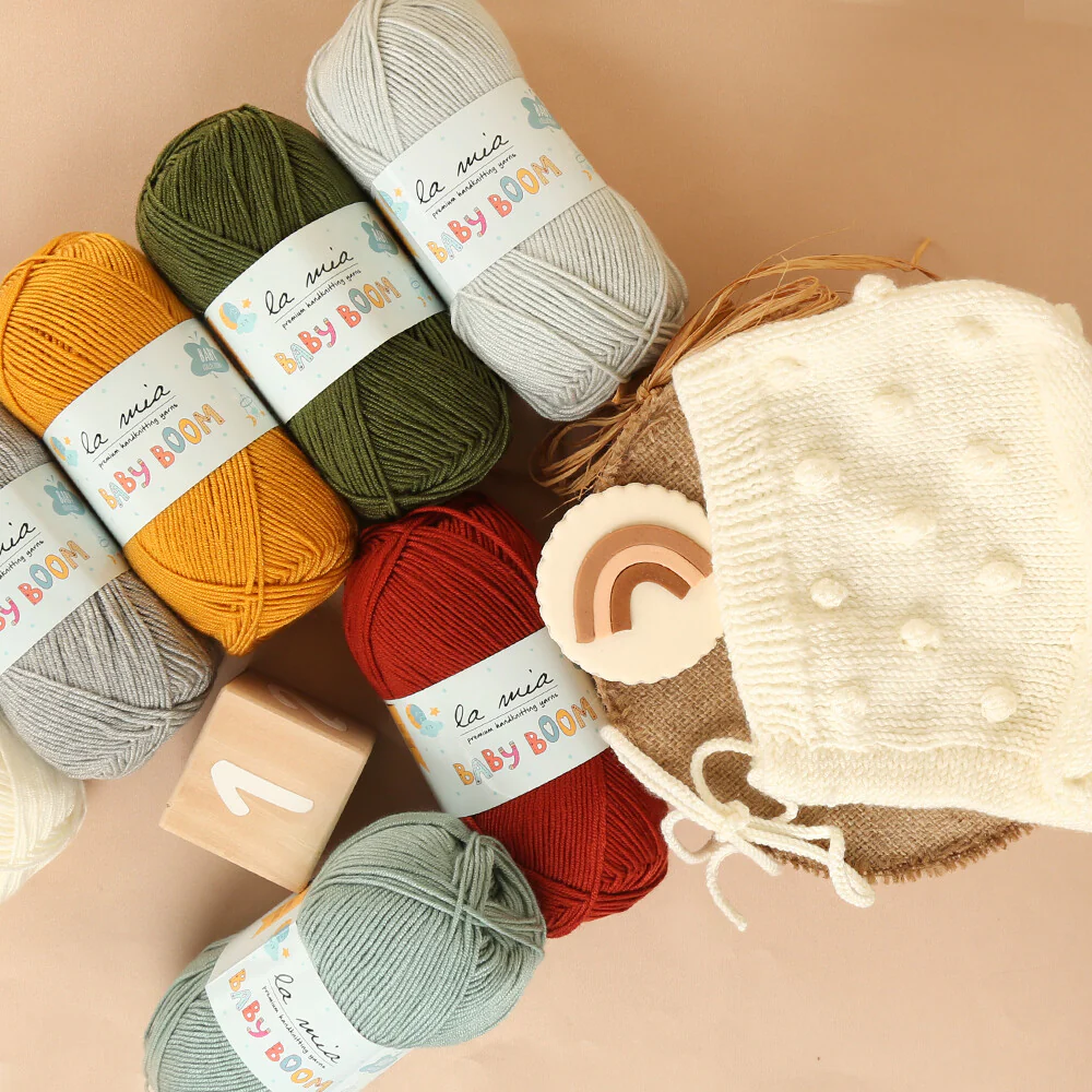 La Mia Baby Boom Yarn, Ecru - 19 - Image 3