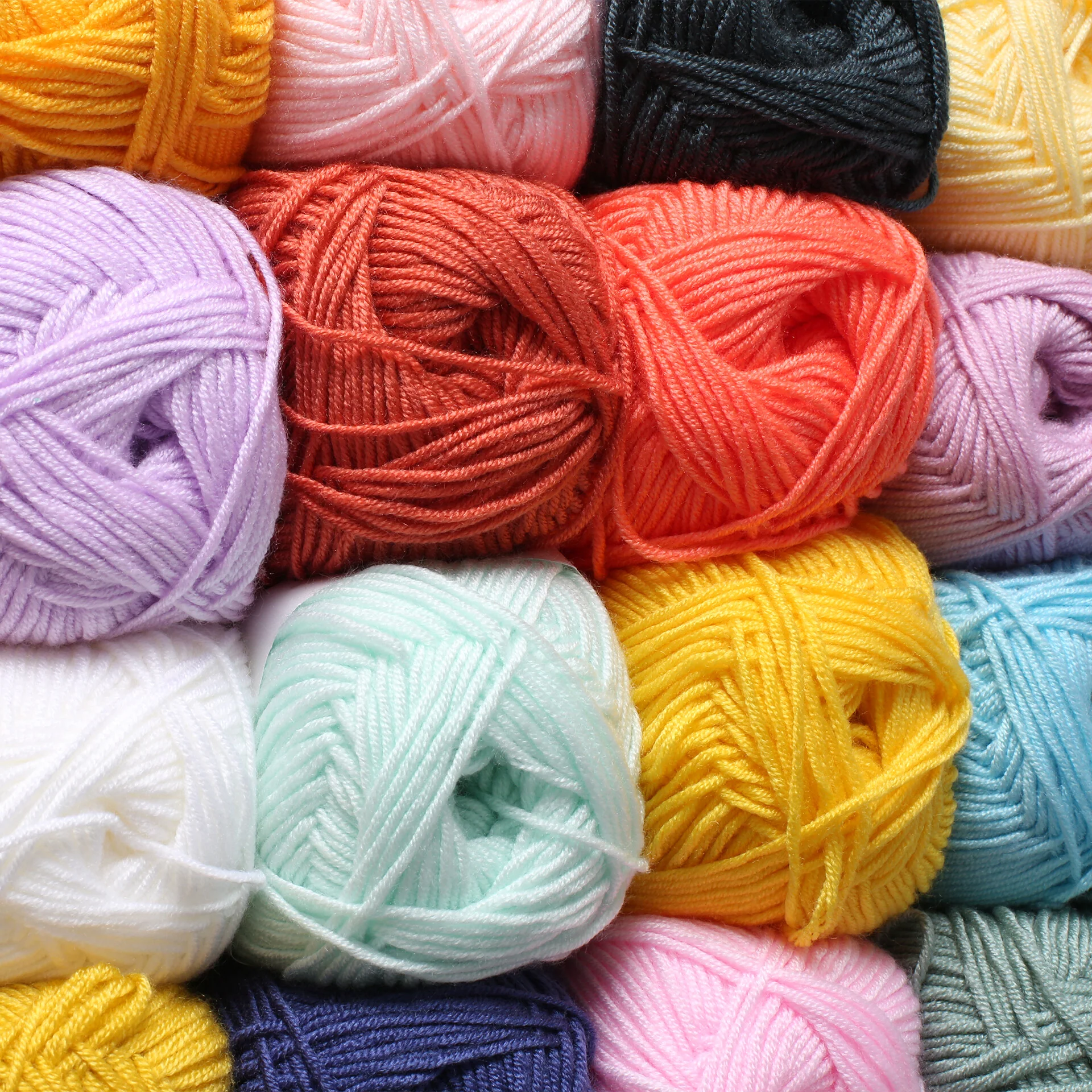 La Mia Baby Boom Yarn,  Light Green - 491 - Image 5