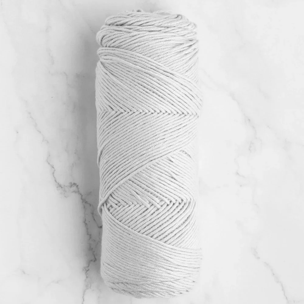 La Mia Baby Cotton Yarn, Light Grey - L047 - Image 3