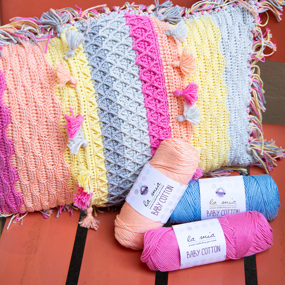 La Mia Baby Cotton Yarn, Brown - L005 - Image 4