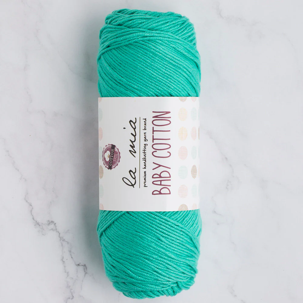 La Mia Baby Cotton Yarn, Green - L044