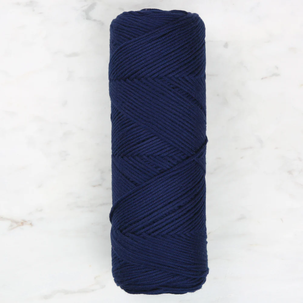 La Mia Baby Cotton Yarn,Navy Blue - L007 - Image 3