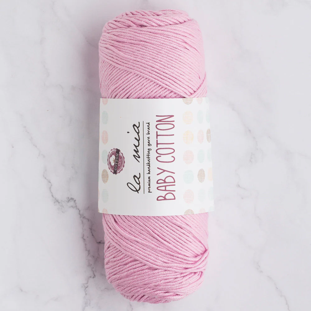 La Mia Baby Cotton Yarn, Blush - L042