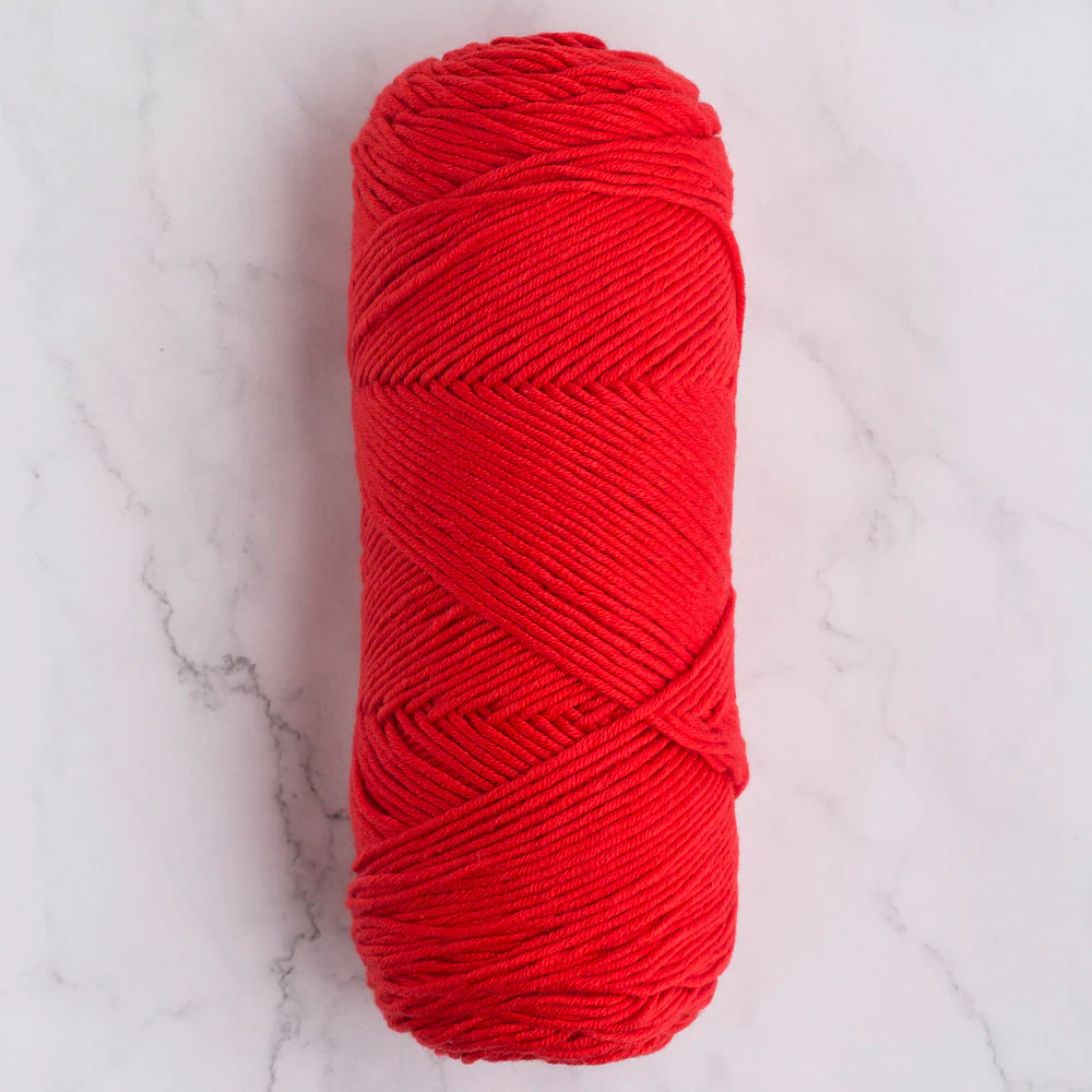 La Mia Baby Cotton Yarn, Dark Vermilion - L004 - Image 3