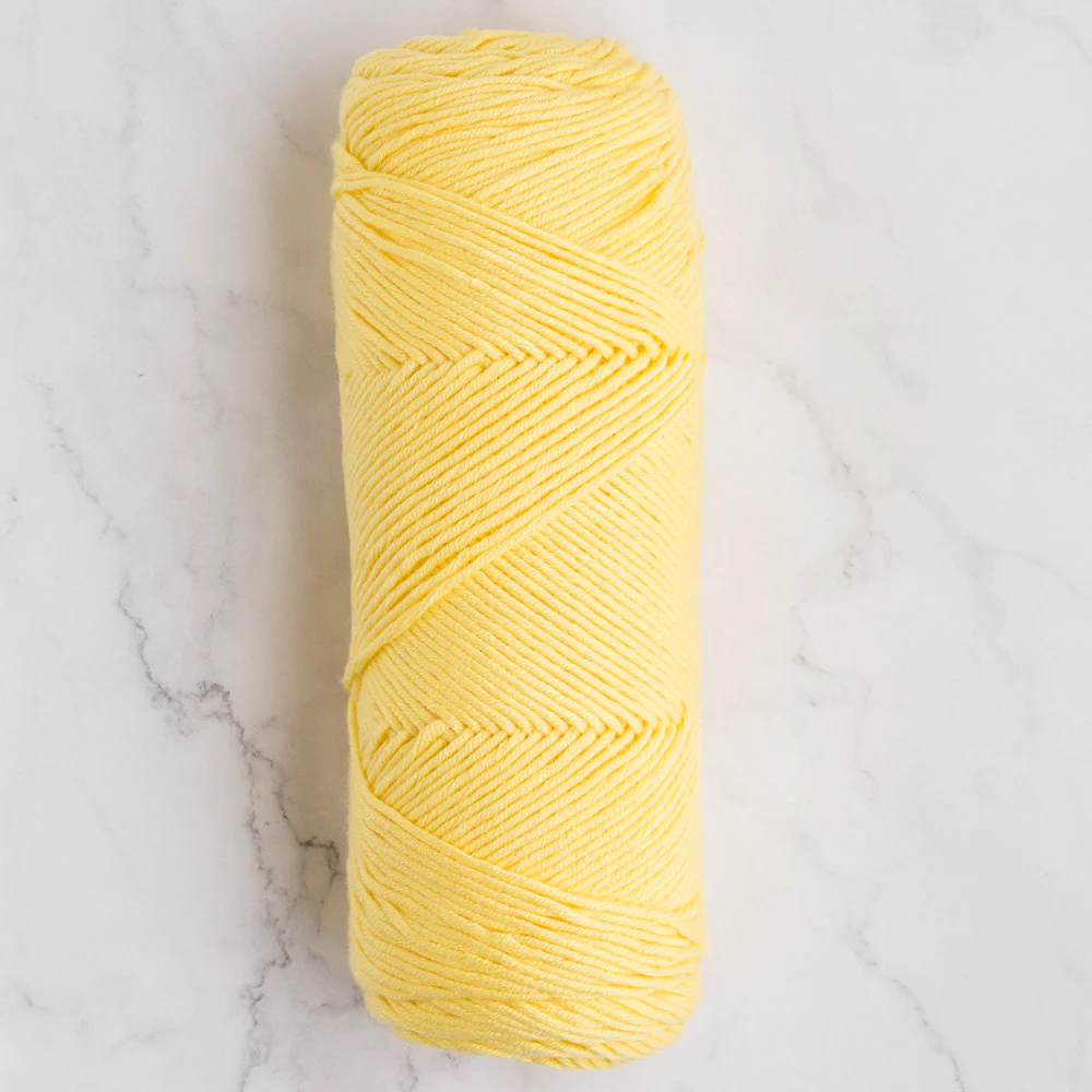 La Mia Baby Cotton Yarn, Yellow - L043 - Image 3