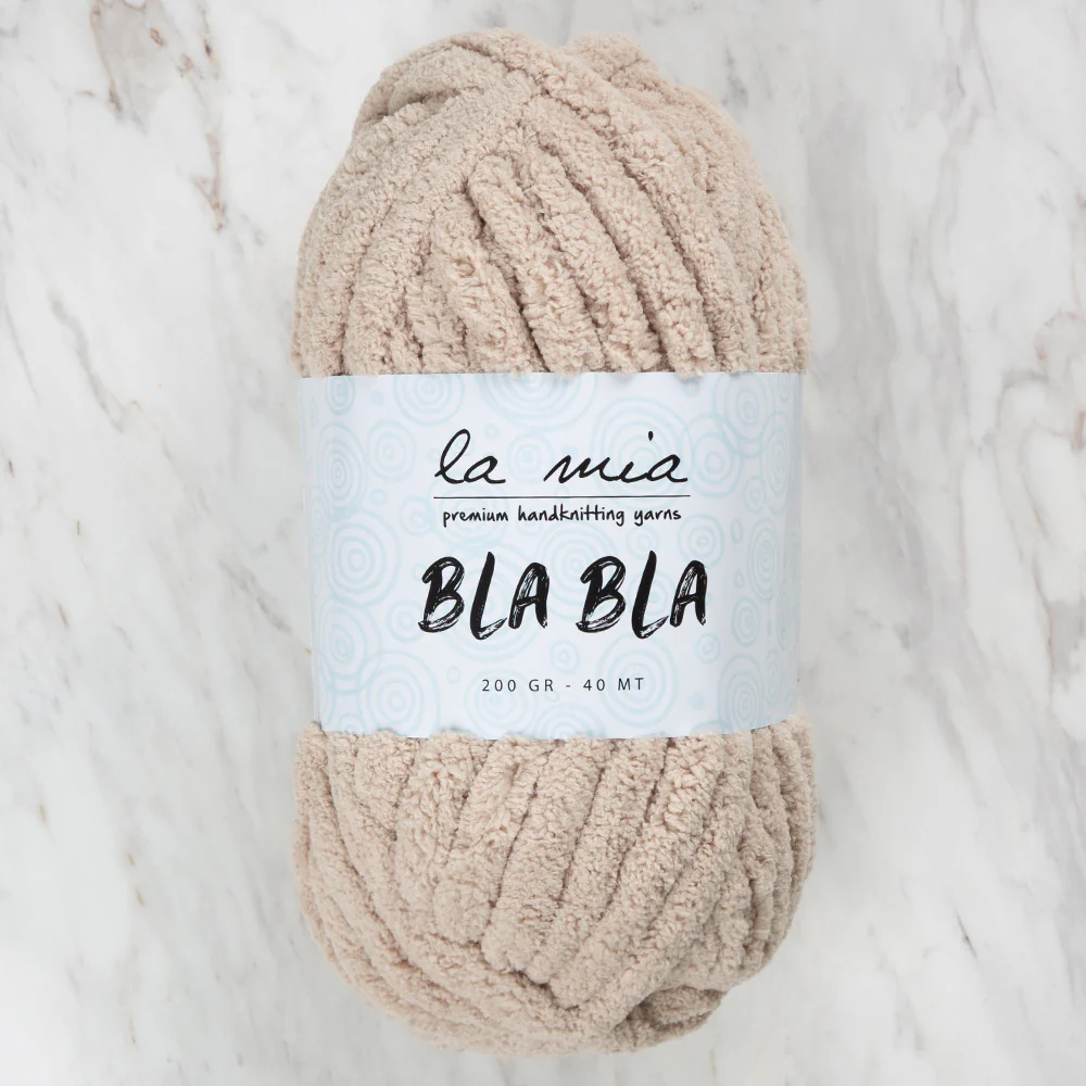 La Mia Bla Bla Hand Knitting Yarn ,Beige LB004