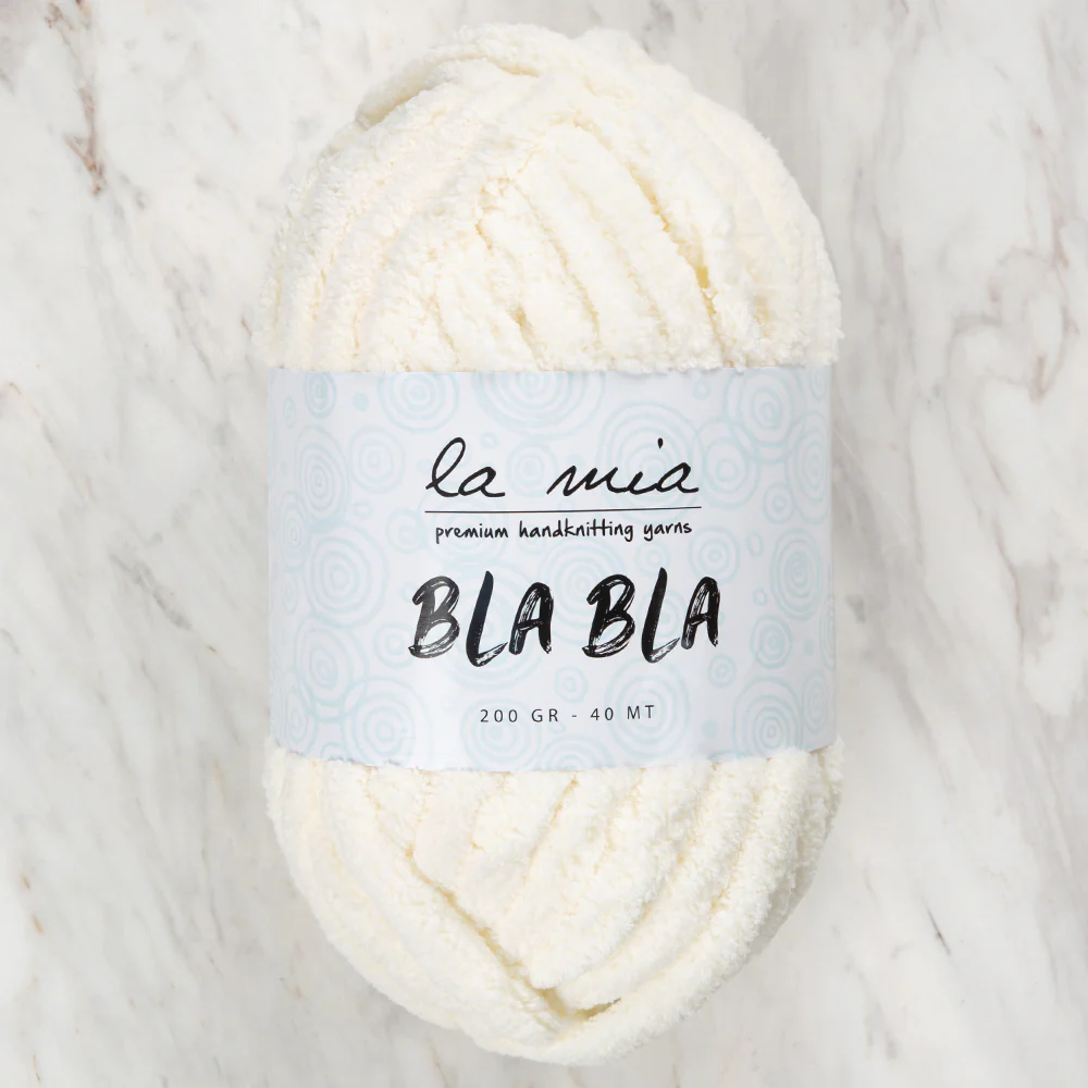 La Mia Bla Bla Hand Knitting Yarn ,Cream LB002