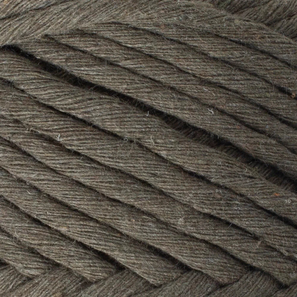 La Mia Boho Cotton Macrame Cord, Khaki Green - L216 - Image 2