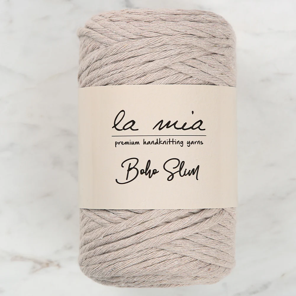 La Mia Boho Slim Yarn, Beige - L156