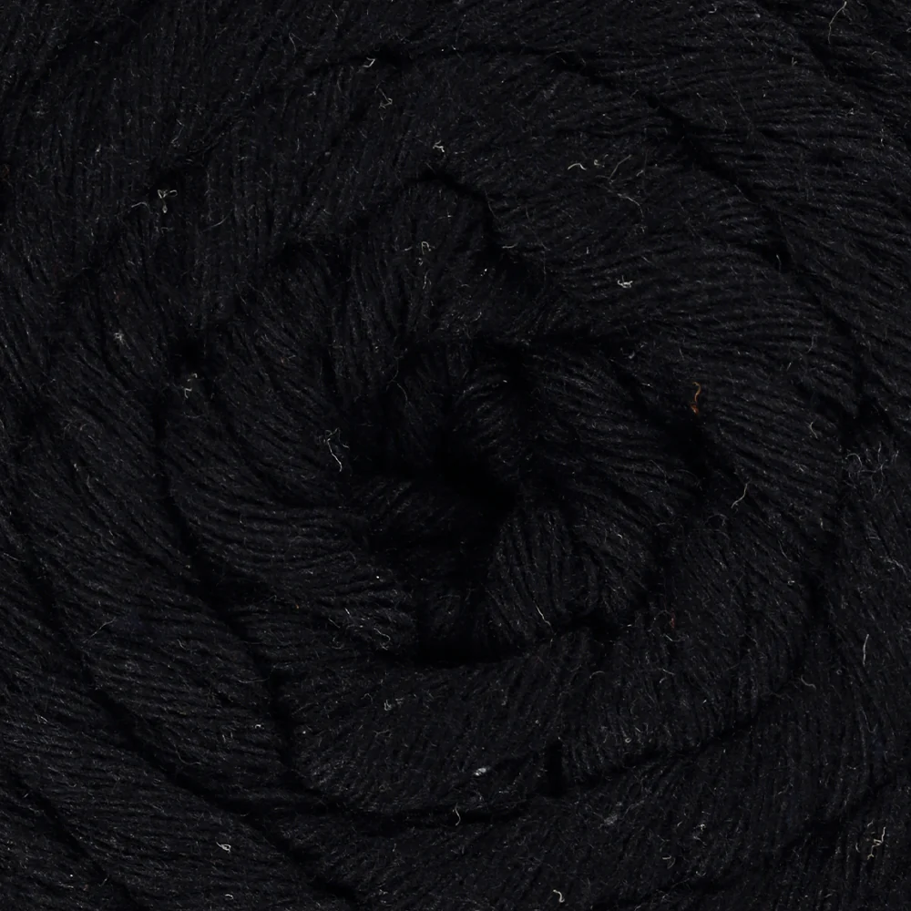 La Mia Boho Slim Yarn, Black - L006 - Image 2