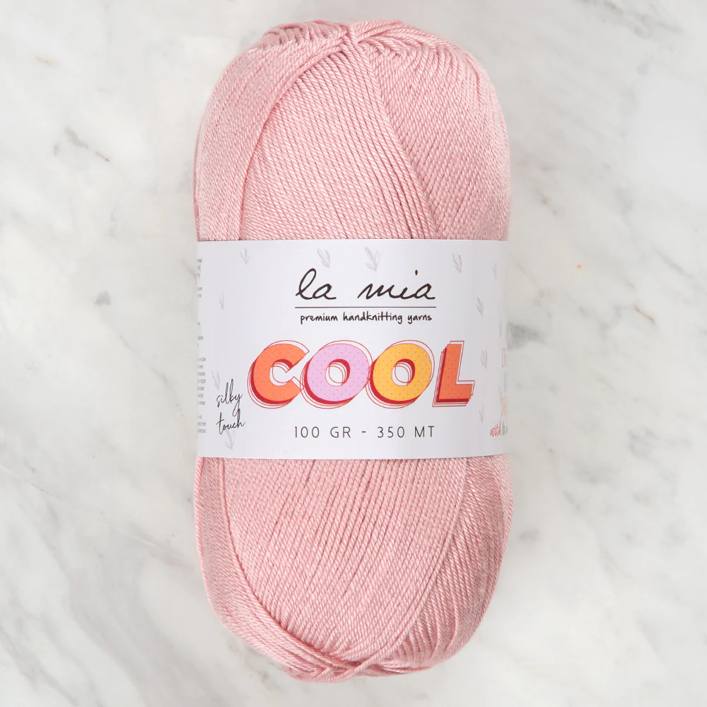 La Mia Cool Hand Knitting Yarn ,Powder L031