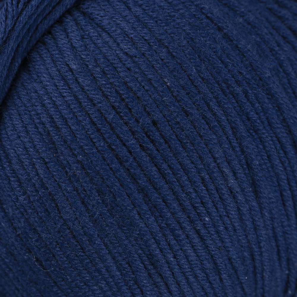 La Mia Cottony Baby Yarn, Navy Blue - L038 - Image 2