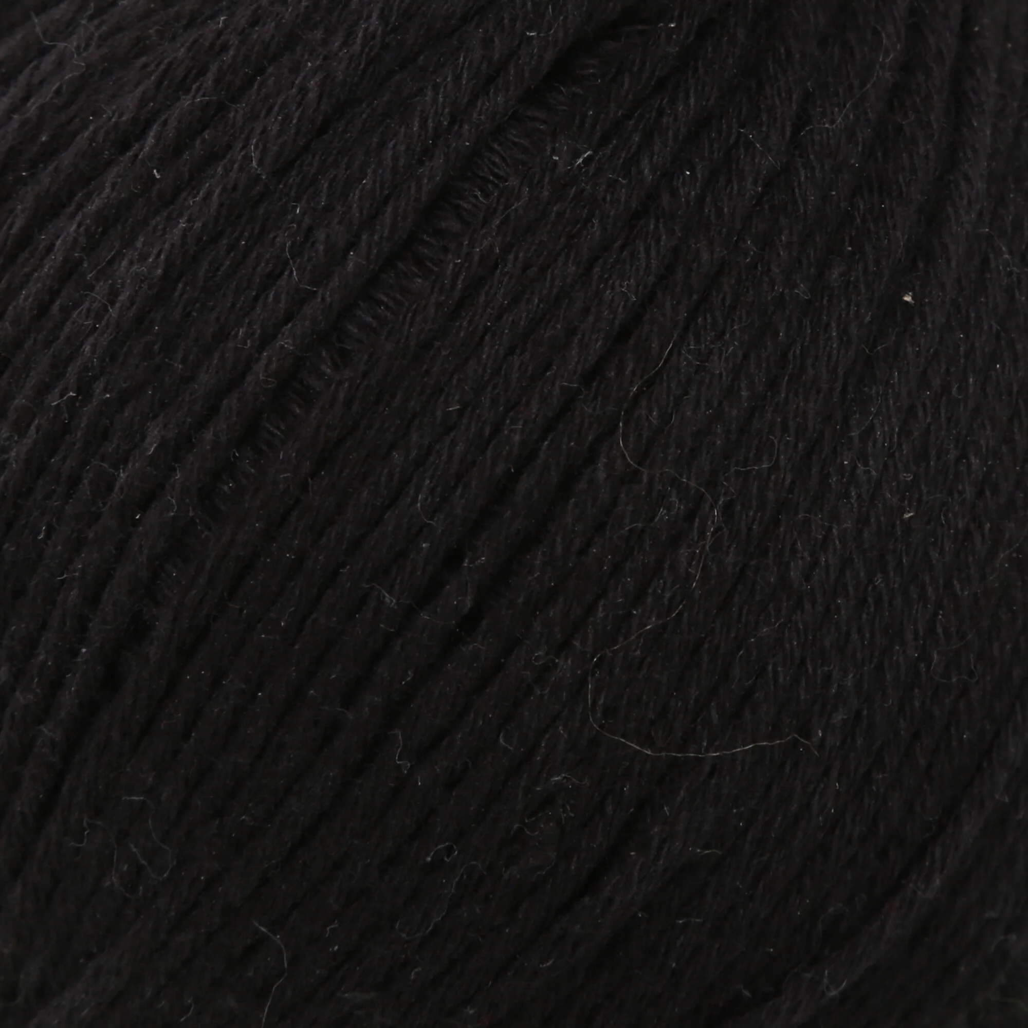 La Mia Cottony Baby Yarn, Black - L021 - Image 2