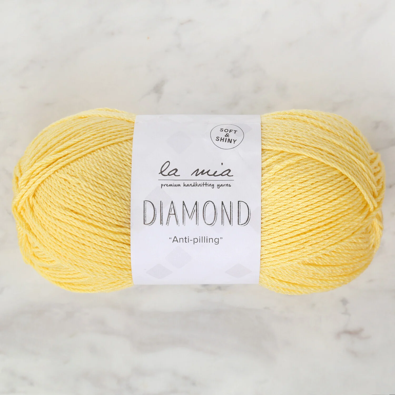 La Mia Diamond Yarn, Yellow - L160
