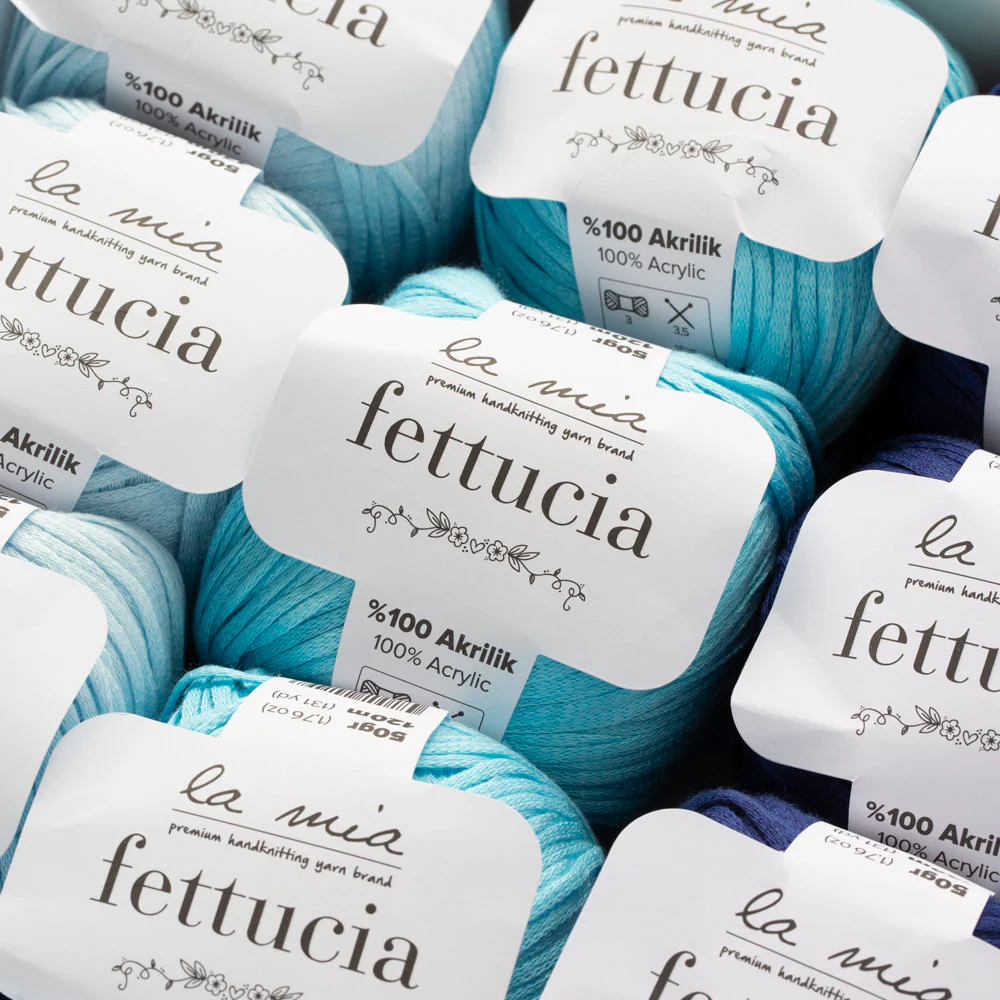 La Mia Fettucia Yarn Gift Set, Anemone - Image 3