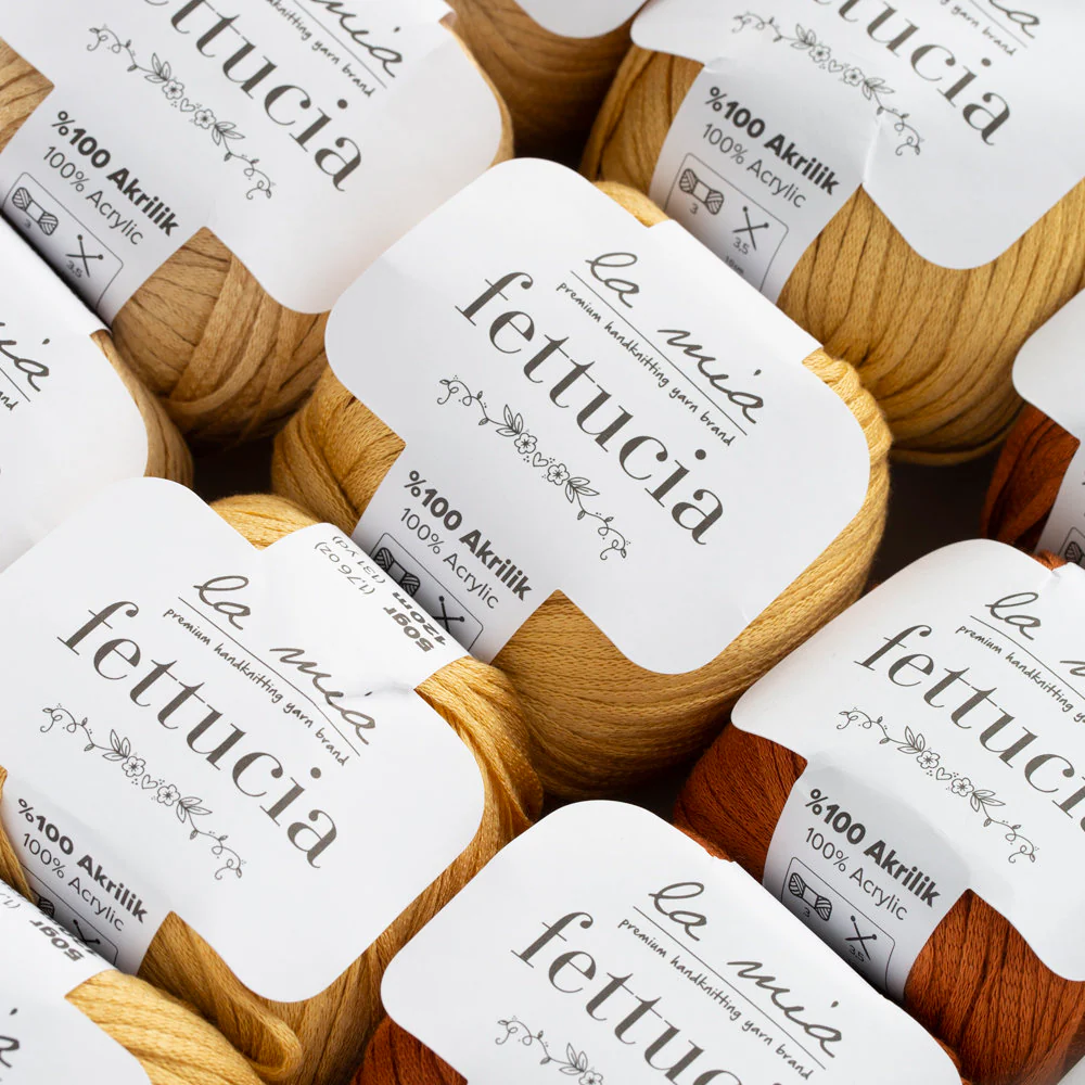 La Mia Fettucia Yarn Gift Set, Sunflower - Image 3