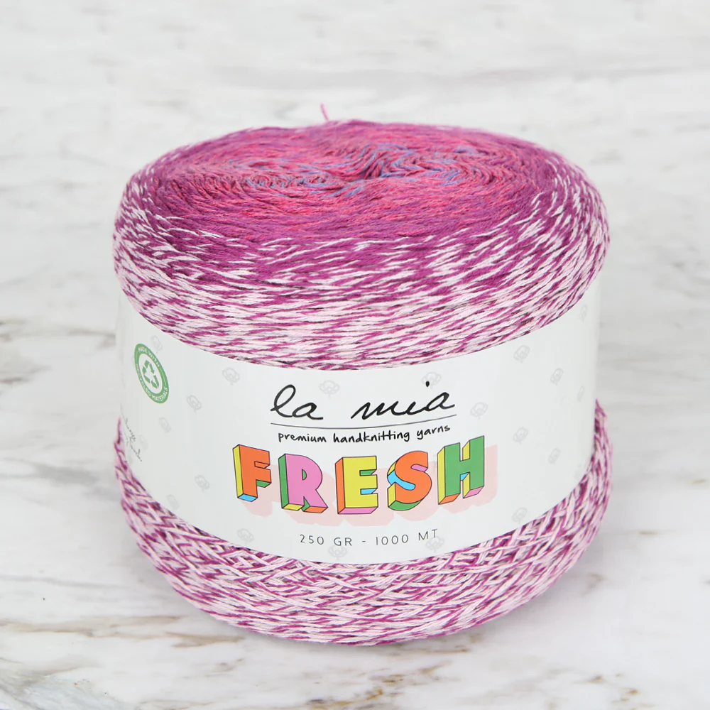 La Mia Fresh Knitting Yarn, Variegated - LF022
