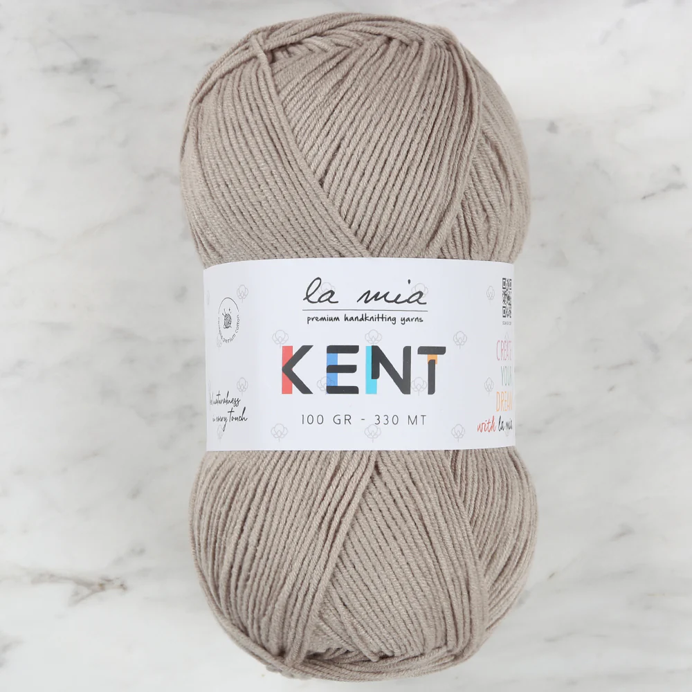 La Mia Kent Hand Knitting Yarn,Beige - L085