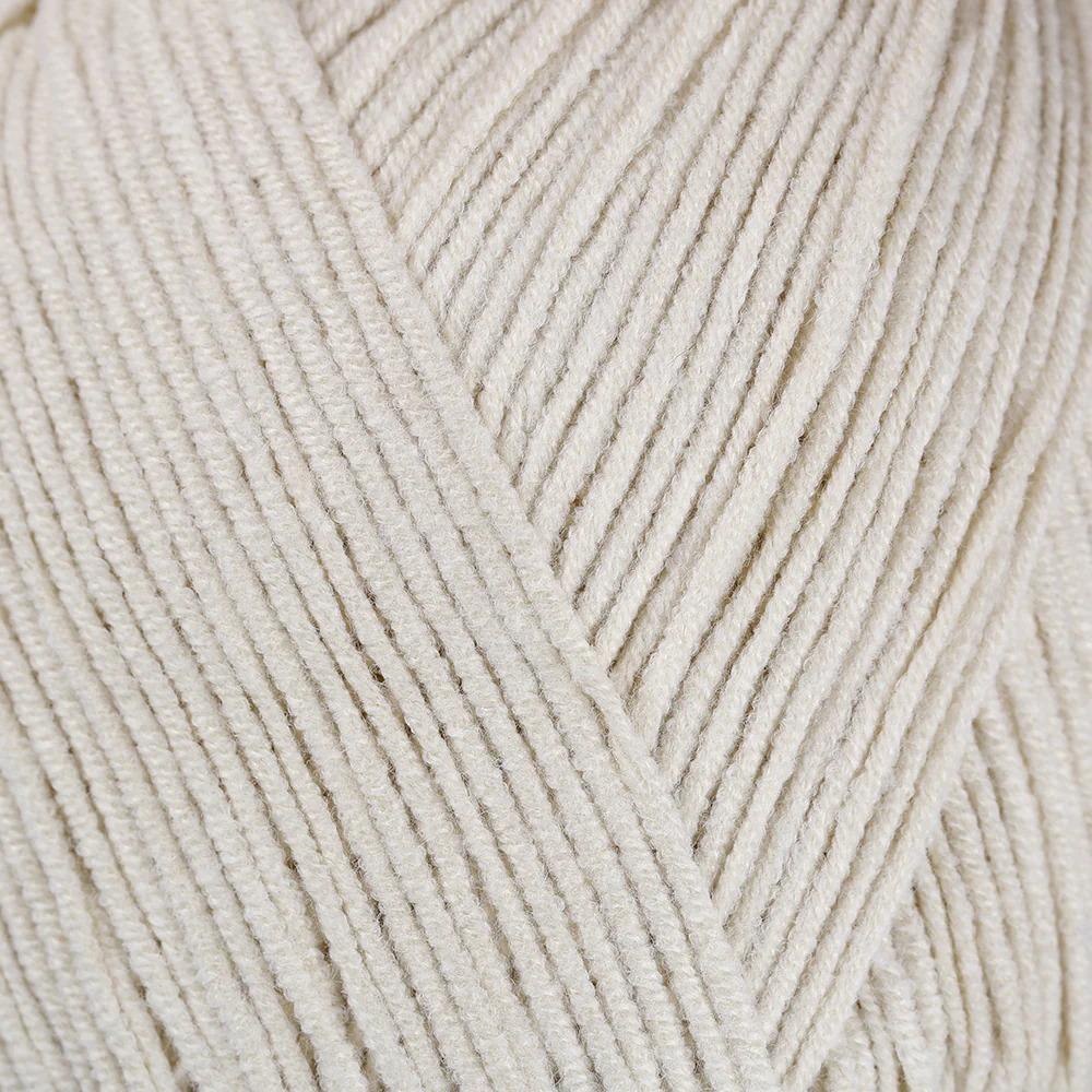 La Mia Kent Hand Knitting Yarn,Cream - L002 - Image 2