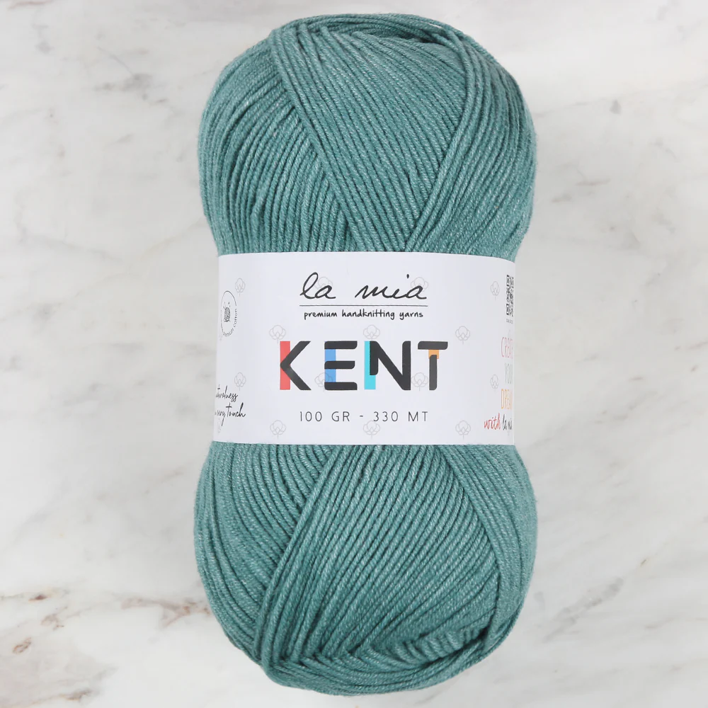 La Mia Kent Hand Knitting Yarn,Green - L131