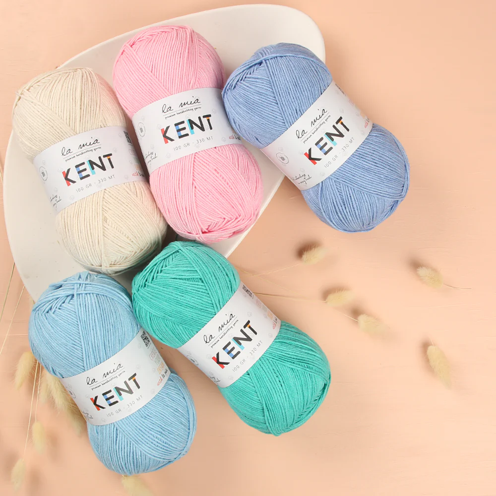La Mia Kent Hand Knitting Yarn,Green - L131 - Image 3