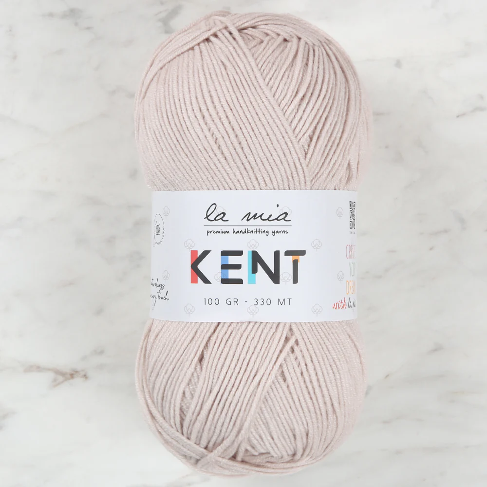 La Mia Kent Hand Knitting Yarn,Light Beige - L050