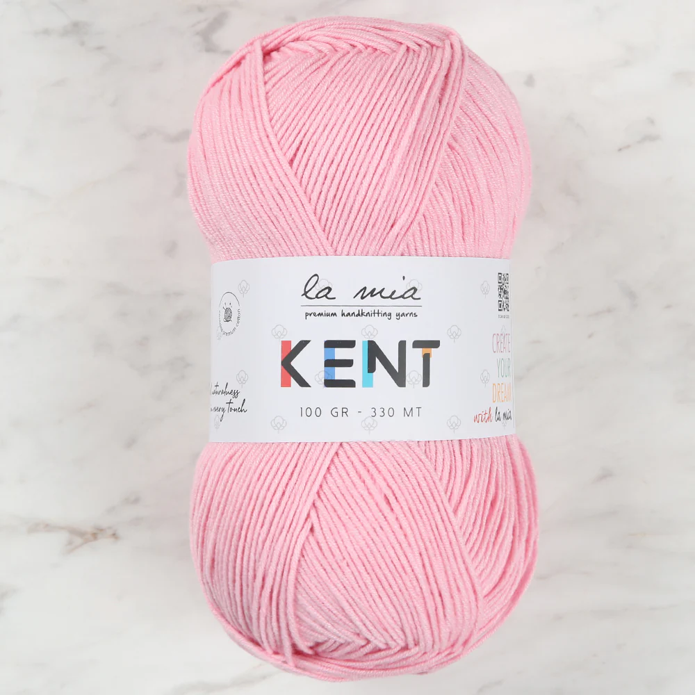 La Mia Kent Hand Knitting Yarn,Pink - L040