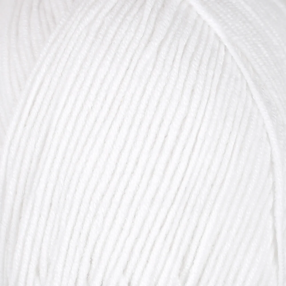 La Mia Kent Hand Knitting Yarn,White - L001 - Image 2