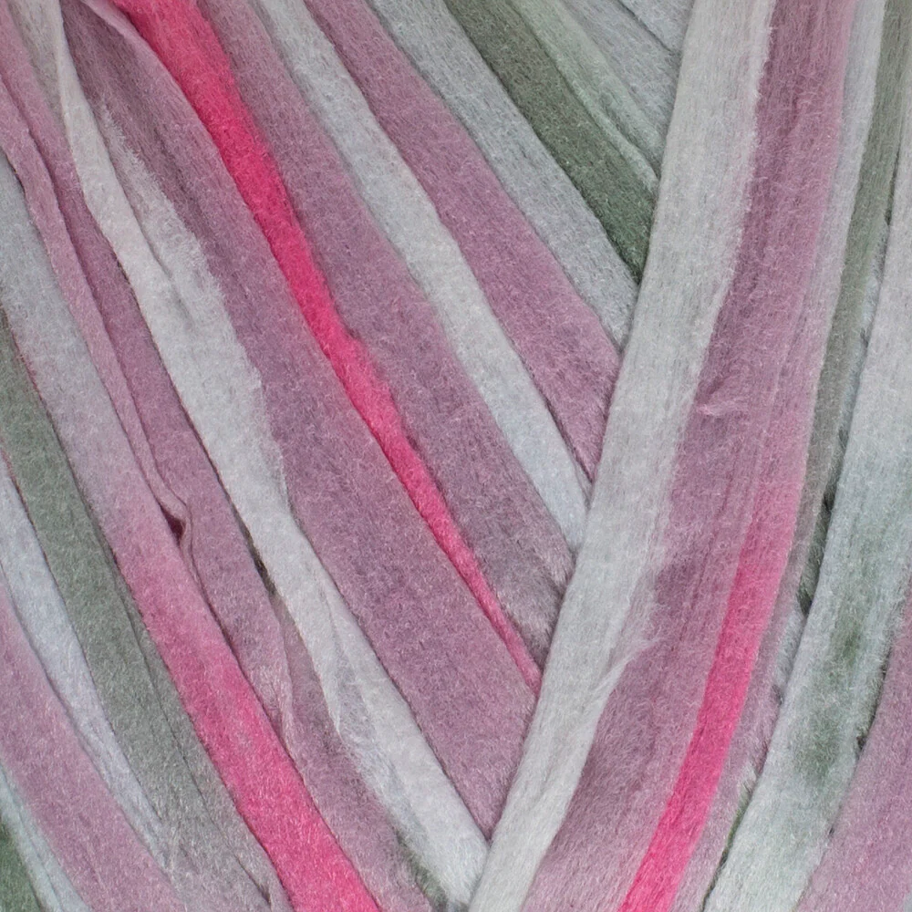 La Mia Lollipop Variegated Tape Yarn - LL008 - Image 2
