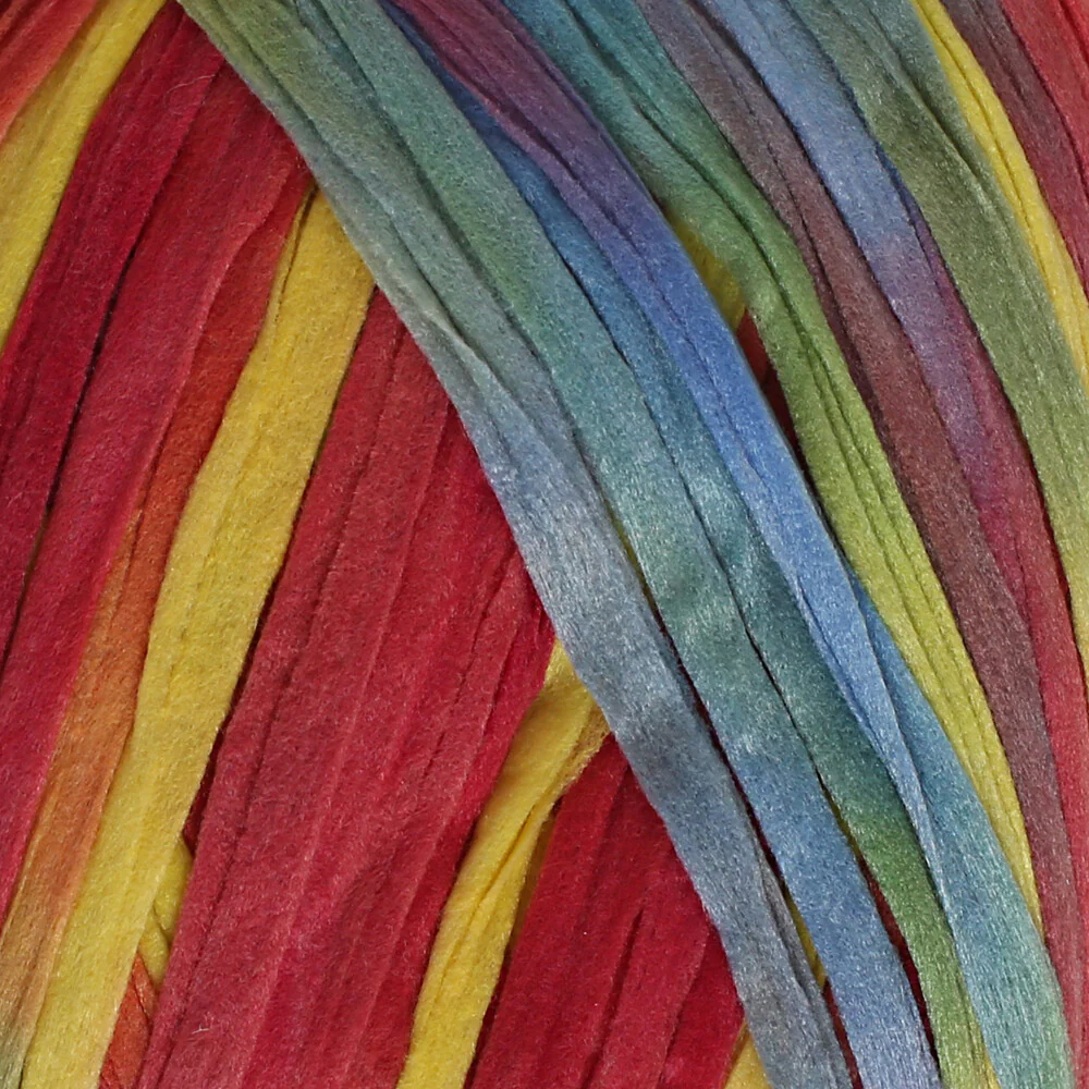 La Mia Lollipop Variegated Tape Yarn - LL010 - Image 2