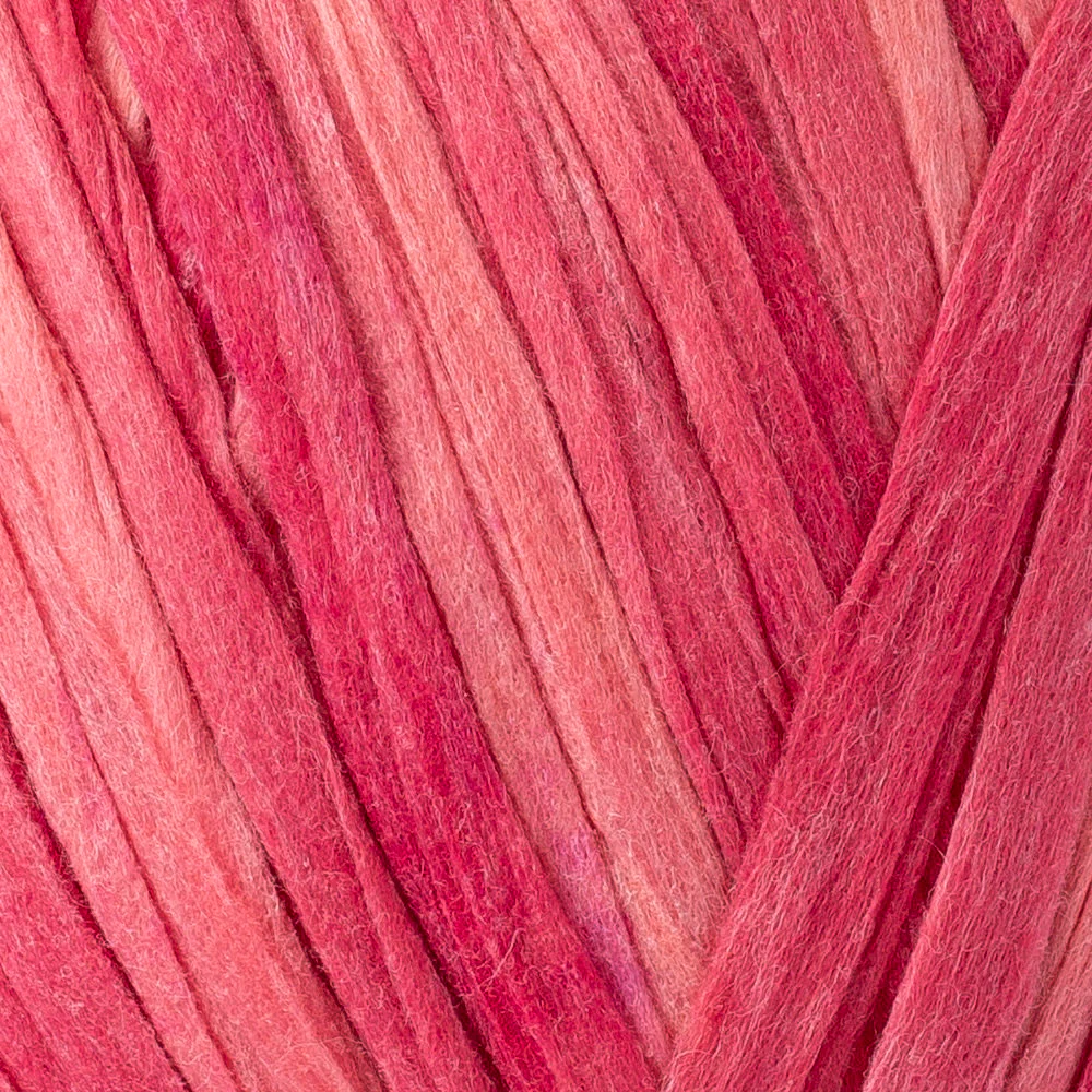La Mia Lollipop Variegated Tape Yarn, Pink - LL002 - Image 2