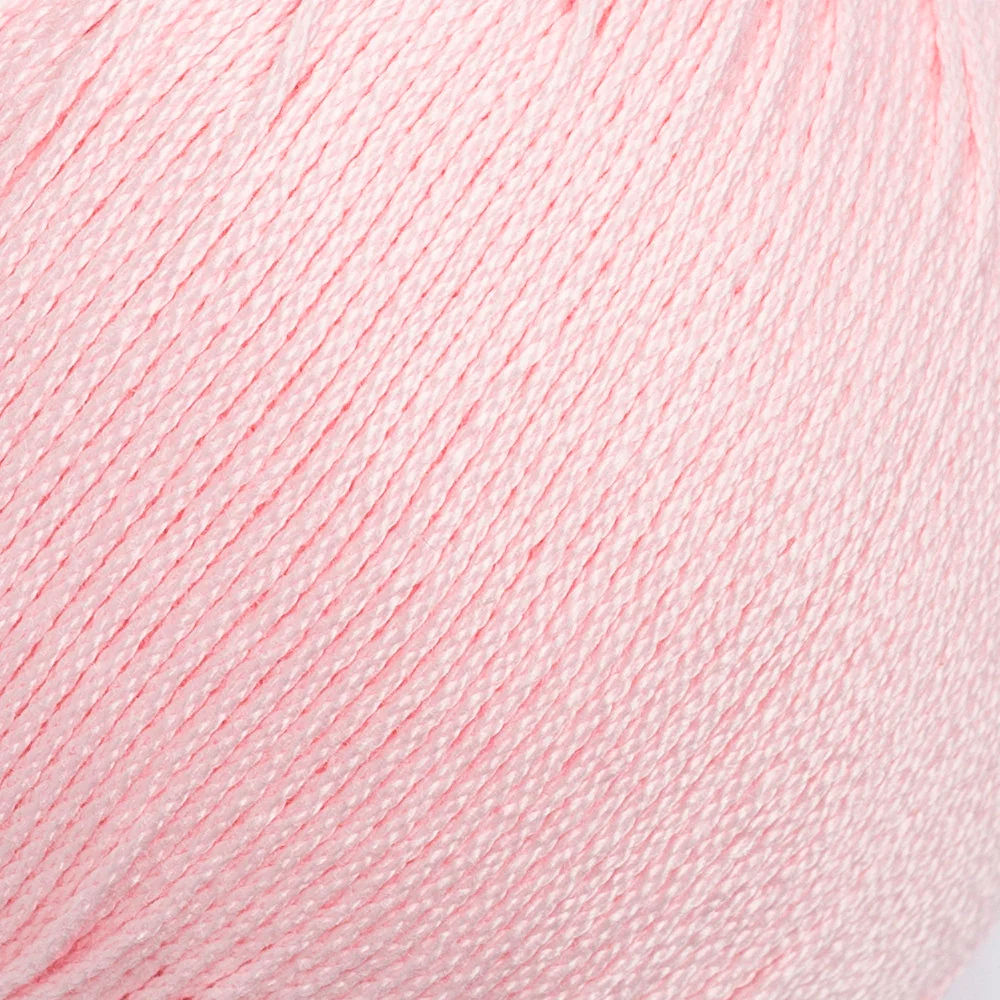 La Mia Lux Mercerized Cotton Yarn, Pink - 4 - Image 2