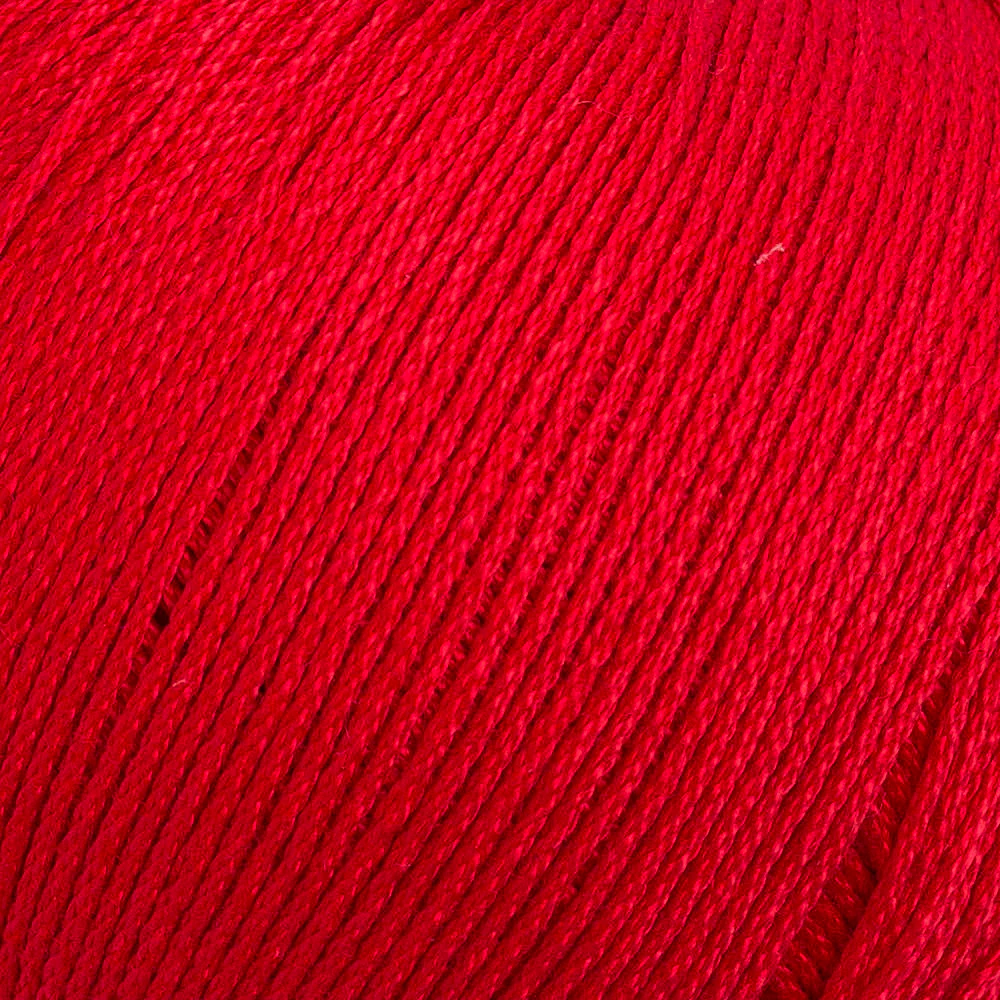 La Mia Lux Mercerized Cotton Yarn, Red - 19 - Image 2