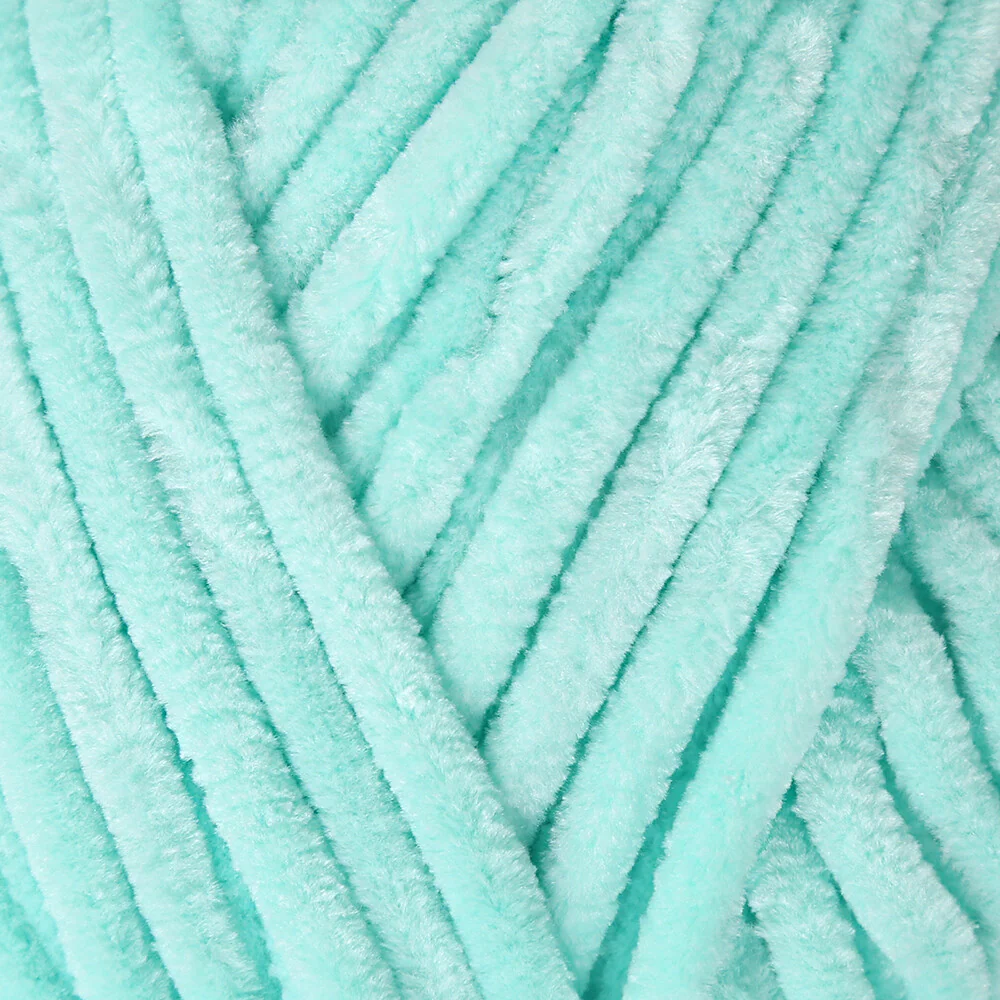 La Mia Mellow Chenille Yarn, Green - 954 - Image 2