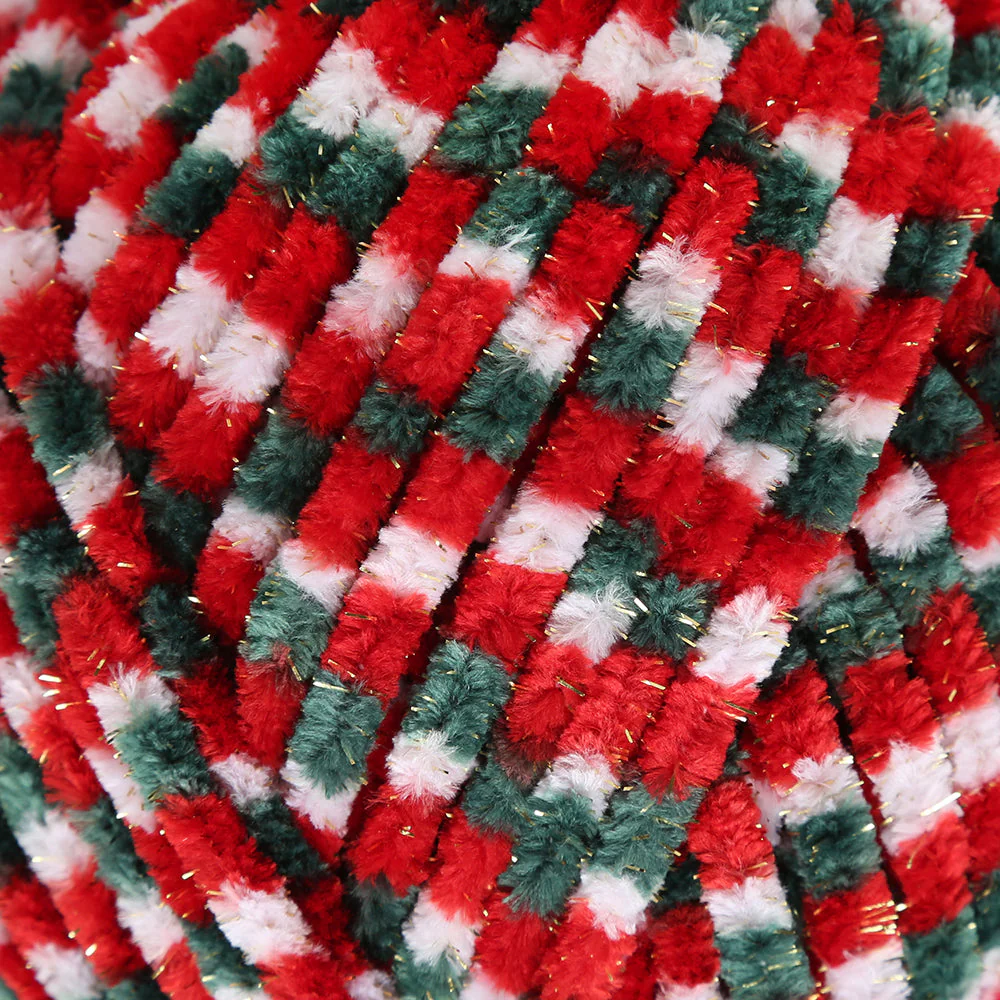 La Mia Mellow Christmas Gold Glitter Hand Knitting Yarn - 1000 - Image 2