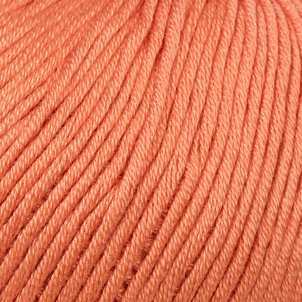 La Mia Mercerized Cotton Yarn, Orange - 201 - Image 2