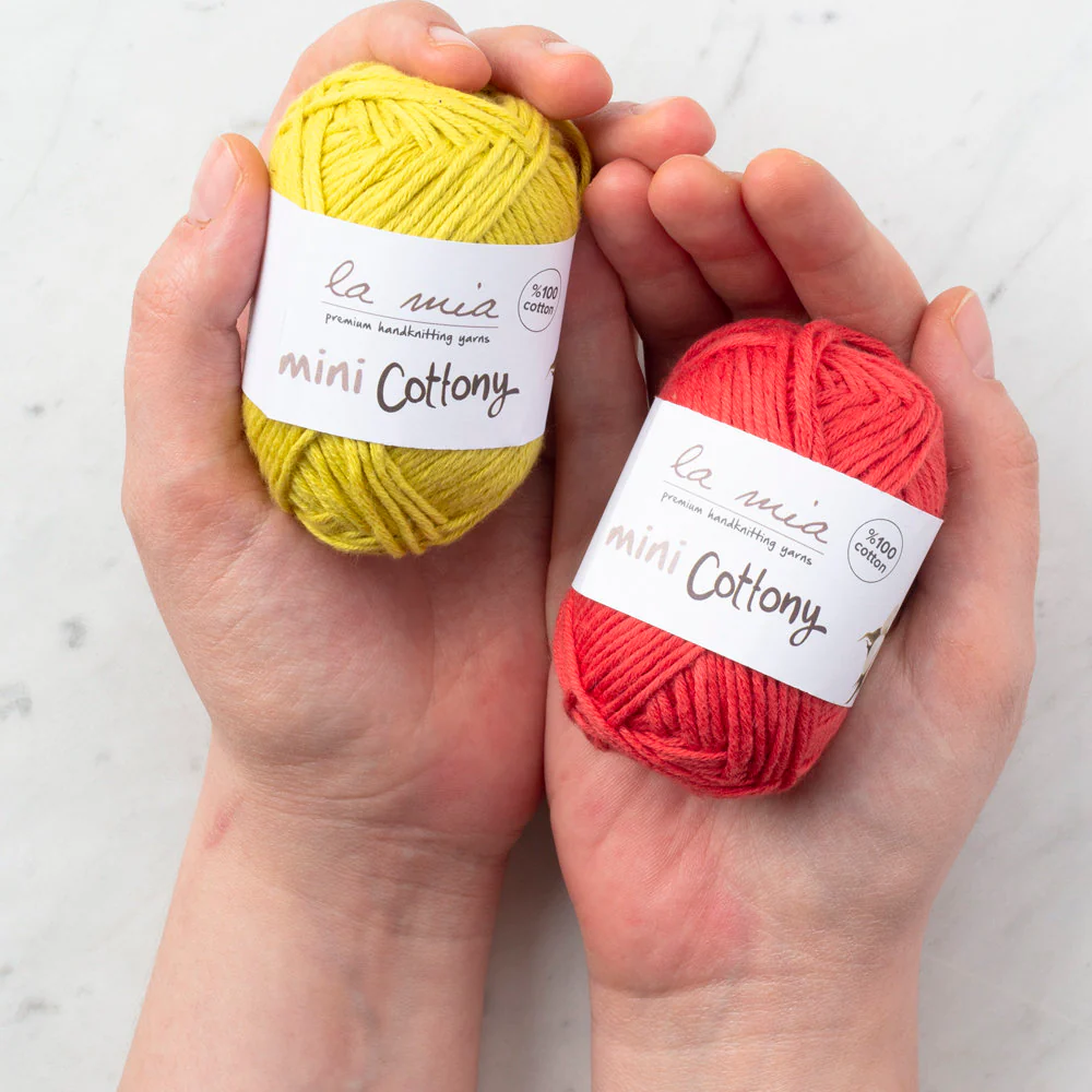 La Mia Mini Cottony 20 Skeins yarn, Assorted colors - V1 - Image 2