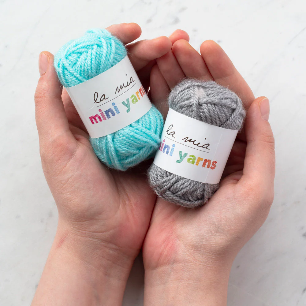 La Mia Mini Yarns 20 Skeins yarn, Assorted colors - Image 4